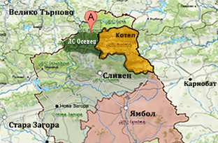 Местоположение Хынтинг Kлуб